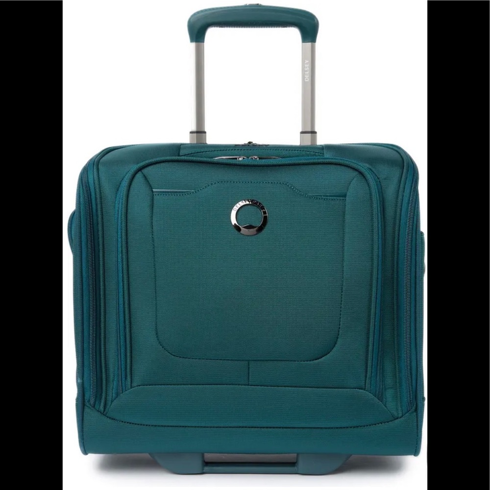 Jade Hunter Emerald Teal Forest green Carry On Hyperglide Underseater Suitcase